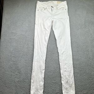 Rag & Bone skinny jean white sz 27